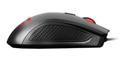 Mouse Msi Clutch Gm10 Wired Optical 2400dpi Gaming Black
