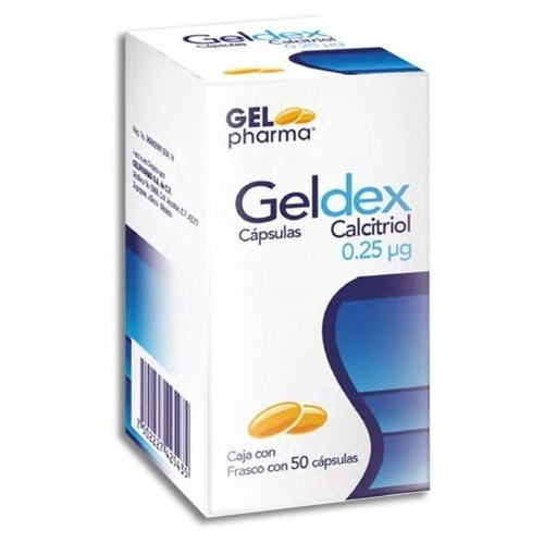 Geldex Calcitriol C/50 Cápsulas Gelpharma