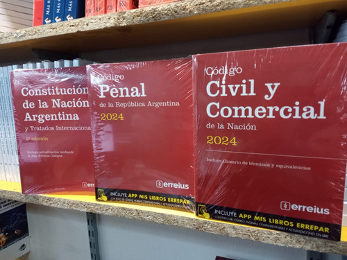 Combo Codigo Civil + Codigo Penal + Constitucion