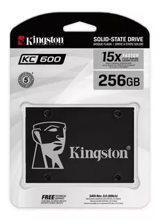 Disco Solido Ssd Kingston 256gb 2.5 Sata 7200 Rpm Skc600/256