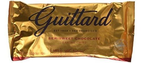 Chips De Chocolate Guittard Semiamargos 48oz.