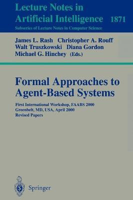 Libro Formal Approaches To Agent-based Systems : First In...
