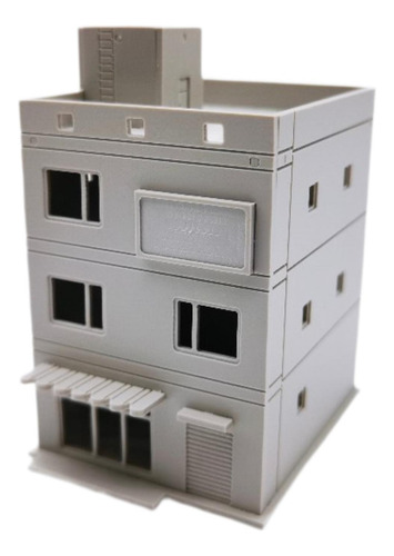 1/87 Ho House Building Architecture Scene 8.6cmx11.7cmx15cm