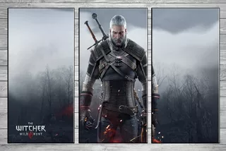 Cuadros Modernos Gamers The Witcher Posters 90x57 Cm A4