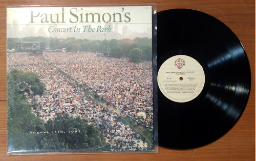 Paul Simon Concert In The Park 1991 Disco Lp Vinilo Brasil