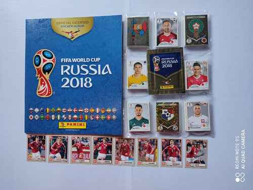 Álbum Copa 2018 Versão Dinamarca Completo