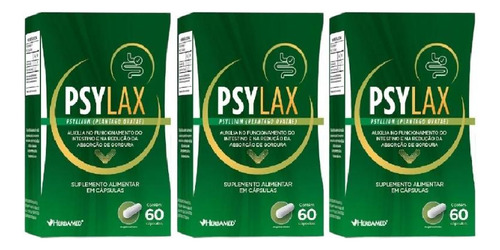 Kit Herbamed Psylax 3 Caixas 60 Cápsulas Cada