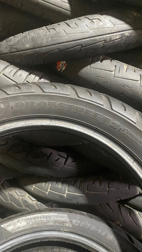 Pneu Michelin Pilot Street 2 110/80-14 Biz + Largo (Usado)