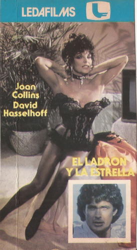 El Ladron Y La Estrella Vhs Joan Collins David Hasselhoff