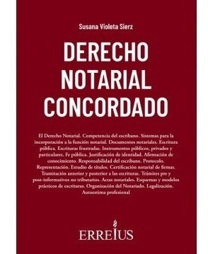 Derecho Notarial Concordado - 2020 - Sierz, Susana V