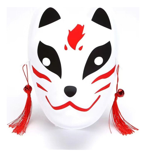 Máscara De Gato Pintada A Mano De Fox Masks Anime Popular Ha