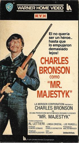 Mr. Majestyk Vhs Charles Bronson Linda Cristal 1974