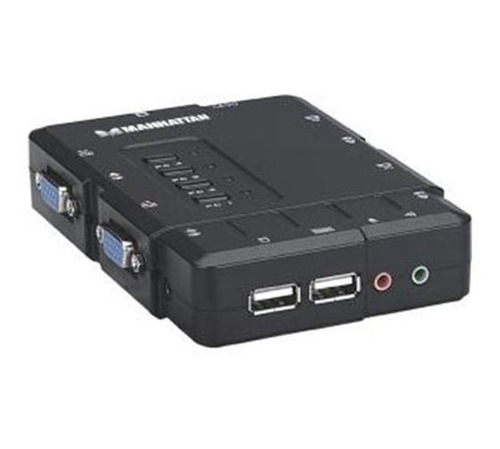 Switch Kvm Intellinet 151269 4 Puertos Con Cables Compacto
