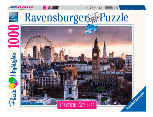 Rompecabezas Londres 1000 Pzas. Ravensburger 14085