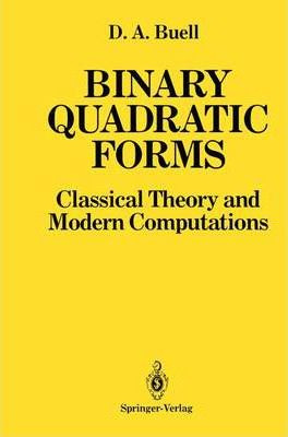 Libro Binary Quadratic Forms : Classical Theory And Moder...