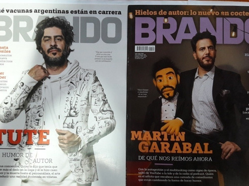 Revista Brando- Combo×2 Tute Y Martín Garabal