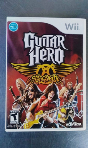 Guitar Hero Aerosmith Nintendo Wii Usado Original 