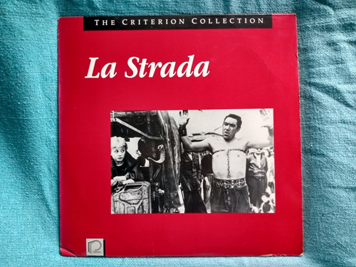 Ld Laserdisc La Strada Anthony Quinn 1 Edição 1988 Pouco Uso