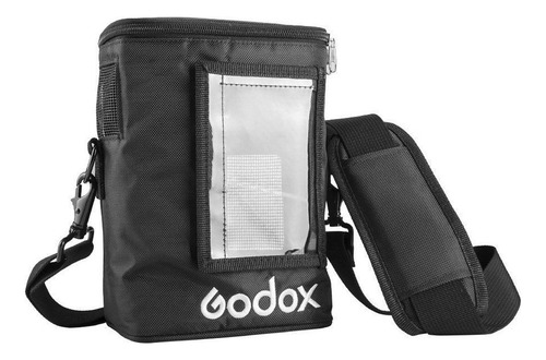 Maleta Godox Pb-600 Para Flash Ad600 Ad600b Ad600bm Color Negro