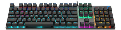 Hp Gk400f Teclado Mecanico Gamer Anti Golpe Y Retroiluminado Color Del Teclado Negro Idioma Español Latinoamérica