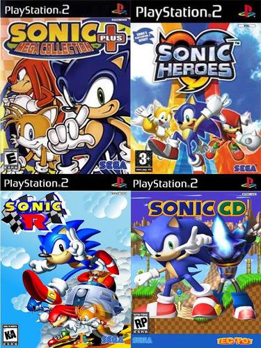 Sonic Saga Completa Ps2