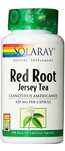 Solaray Root Cápsulas 420 mg Rojo 100 count