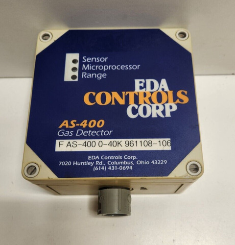 Guaranteed! Eda Controls Gas Deector As-400 Ccm