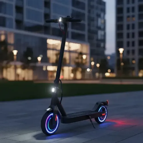 Patinete Scooter Eletrico Premium 45km Motorizado Ate 120kg Dobravel Modo Bluetooth A Escolha Ideal Para Passeios Urbanos Casuais Cor Preta