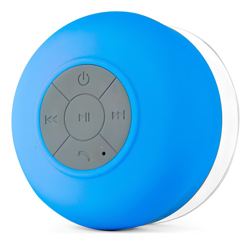 Caixa De Som Bluetooth Resistente A Água   Bts-06 - Azul