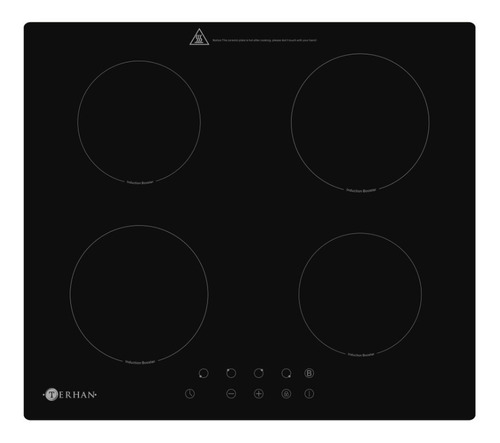 Anafe 4 Hornallas Inducción Empotrar Eléctrico Terhan