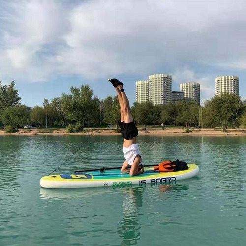 Imagen 5 de 9 de Tabla Stand Up Paddle Inflable Board 3.35m Negra+remo+mochil