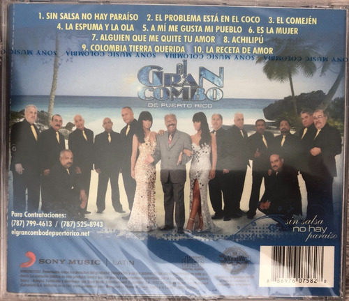 El Gran Combo De Puerto Rico - Sin Salsa No Hay Paraíso