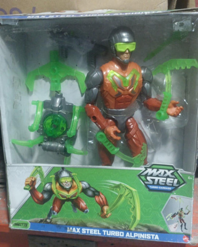 Max Steel Turbo Alpinista (Usado)
