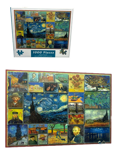 Rompecabezas Pintura De Colección Van Gogh Puzzle 1000 Pzs +