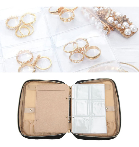 . Estuche Organizador De Joyas De Viaje, Rollo De