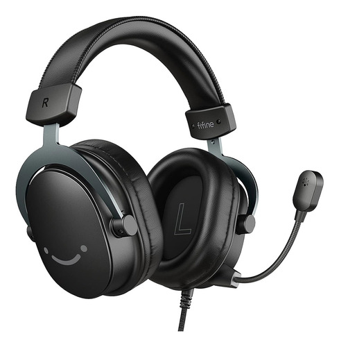 Auricular Gamer Fifine H9 Pc/ps5/switch/xbox Black