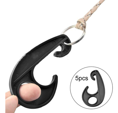 5x Ganchos De Cuerda Elástica Accesorios Ganchos De Cuerda