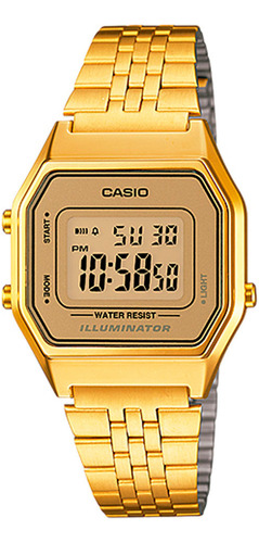 Relógio Feminino Digital Casio Vintage La680wga9df