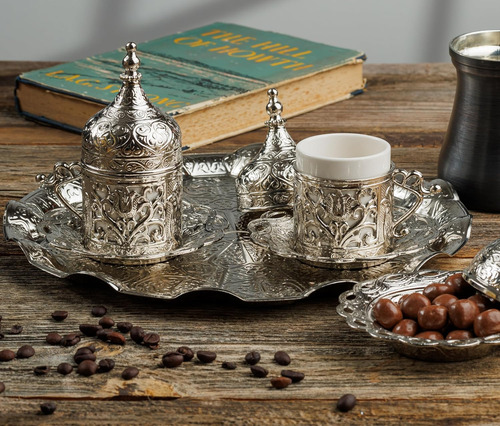 Demmex 2024 Juego De Cafe Turco Griego Arabe Con ...