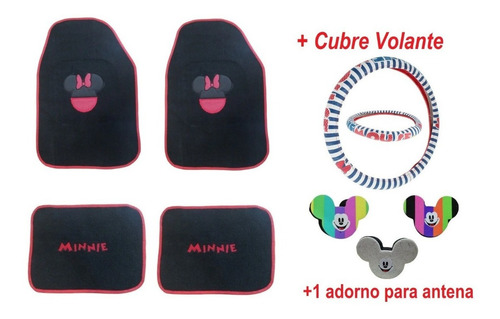 Tapetes Y Funda Volante Minnie Mouse Vw Amarok Highline 2014
