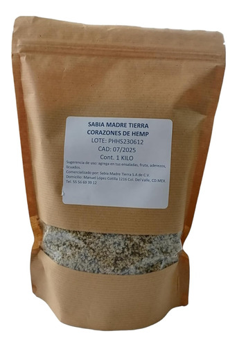 Corazones De Hemp 1 Kg 