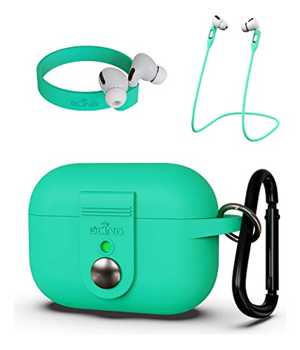 Ocing 5en1 AirPods Pro 2019 Case, Snap Lock