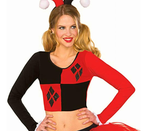 Disfraz De Dc Comics, Harley Quinn, M/l