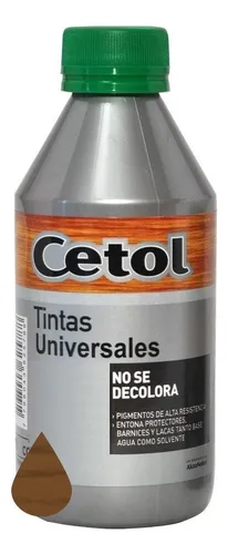 comprar Tinta Madera Cetol Universal Colores 240cc - Rex Color Nogal