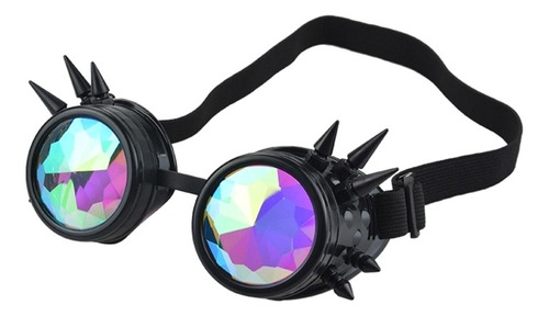 Steampunk Goggles Gafas De Sol Hombre Mujer Gafas Caleidosco