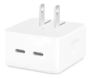 Cargador Para Apple Usb-c Doble De 35w Dual Usb-c Port