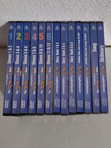 Curso De Inglés Con Ozmo, Para Niños, Interactivo Con Dvd's (Usado)