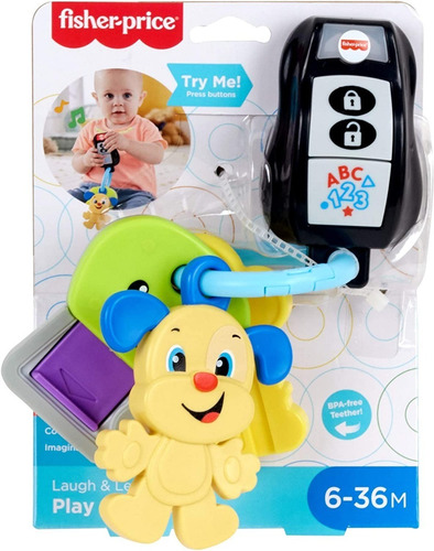 Llavero De Actividades Fisher Price Bebes Juguete