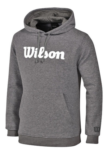 Buzo Hoodie Wilson Con Capucha Xliv Algodon Hombre