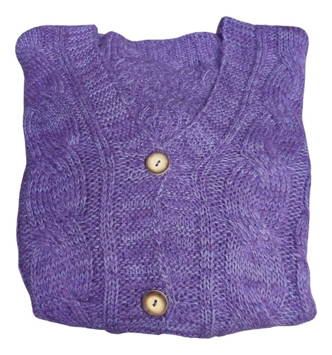 Saco De Lana Violeta